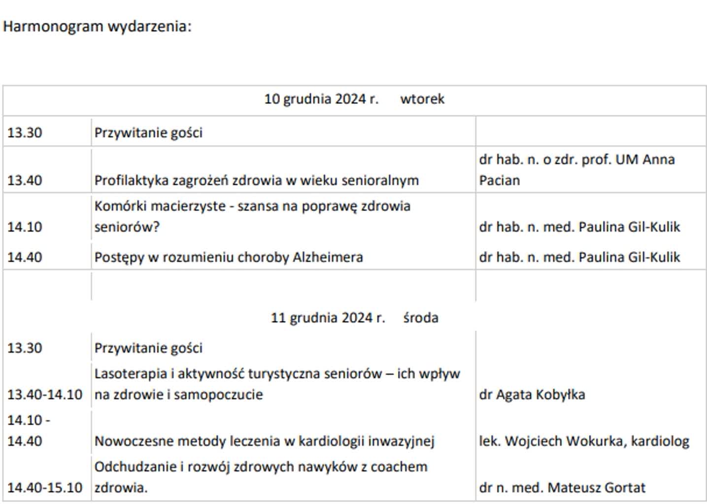 Poznaj nowiny ze świata medycyny 2 harmonogram 1.jpg