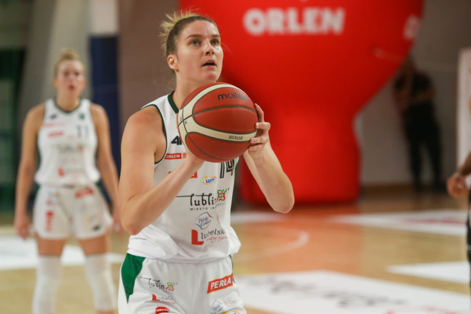 „W dobrych nastrojach udajemy się na święta”. Zwycięstwo lubelskich koszykarek 2 LW1_1898.JPG
