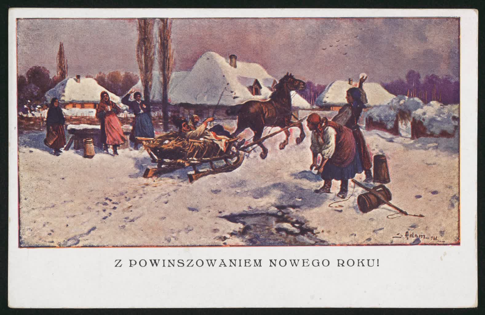 Noc pełna żartów i wróżb. Jak kiedyś witano Nowy Rok? 2 _- Z powinszowaniem Nowego Roku! - - 16a5058e-9016-4dd0-9467-86097486a318.jpg