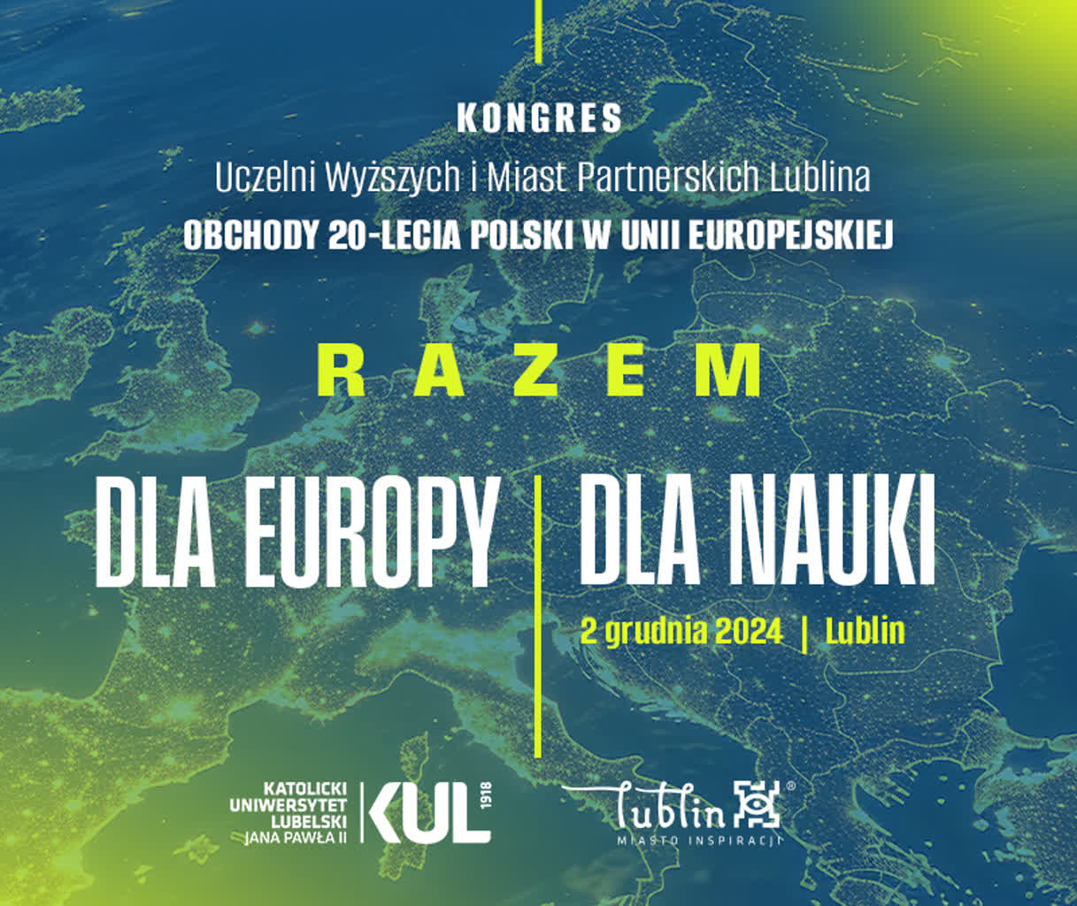 Z Lublina do Dublina. Uczelnie uczczą 20-lecie Polski w Unii Europejskiej 2 zajawka_800x673_kongres_2_grudnia.png