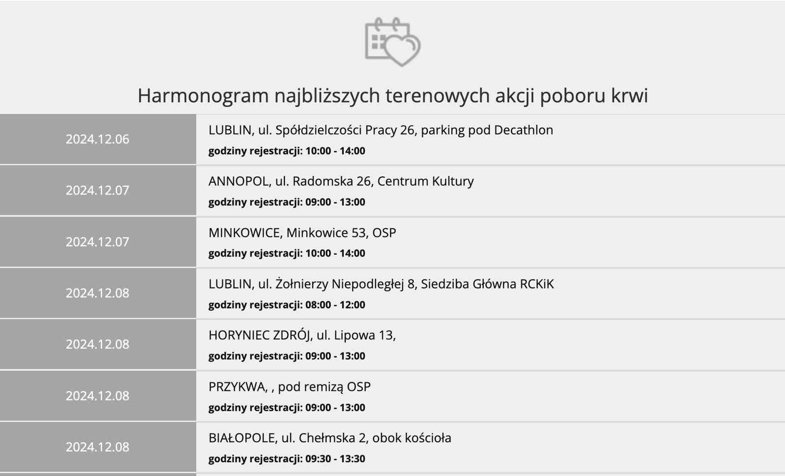 Krwi ciągle brakuje. Dziś można oddać ją w Lublinie 2 Zrzut ekranu 2024-12-6 o 00.52.28.png