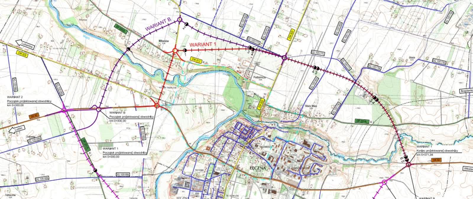 Obwodnica Łęcznej. Jest wniosek o decyzję środowiskową 2 obwodnica.jpg