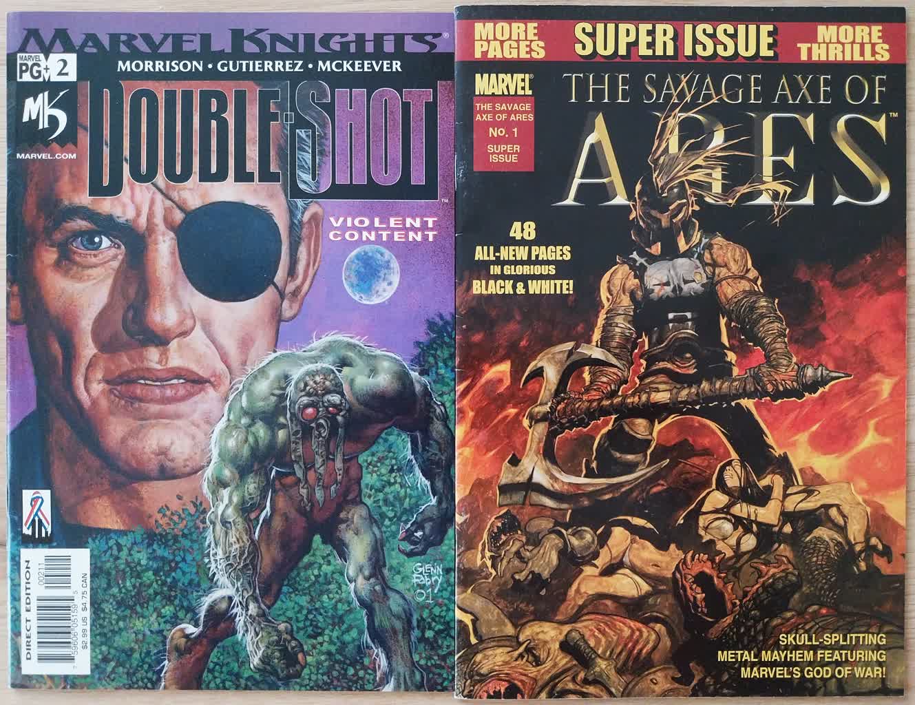 Alphabet City i Morgue Amore. Ted McKeever w Marvelu 3 ted01.jpg