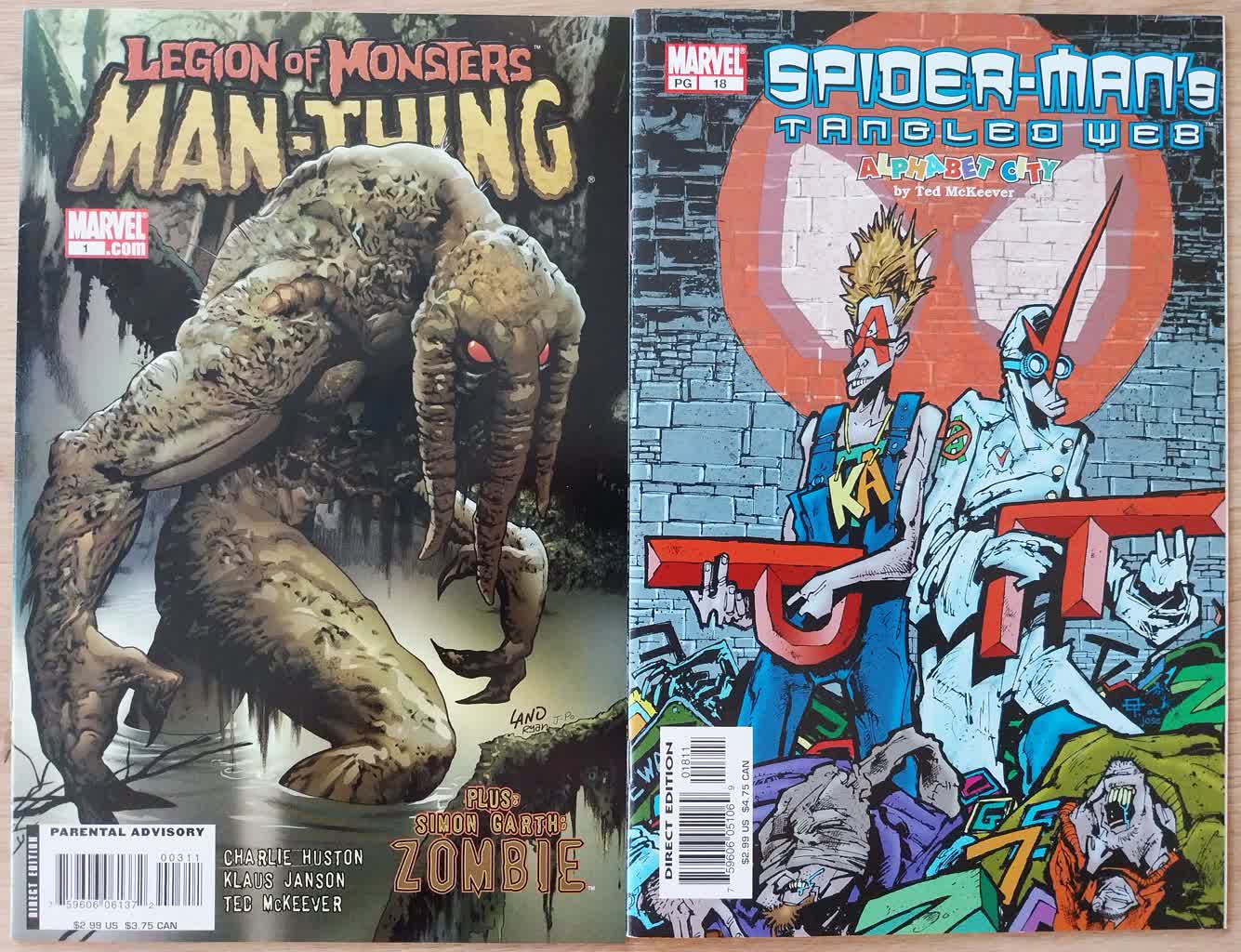 Alphabet City i Morgue Amore. Ted McKeever w Marvelu 2 ted2.jpg