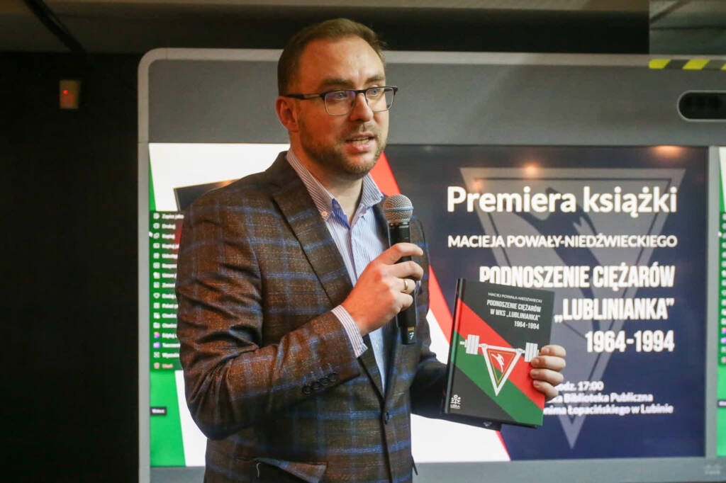 Premiera książki „Podnoszenie ciężarów w WKS Lublinianka 1964-1994” 1 lw1 3568 2025 03 04 203610