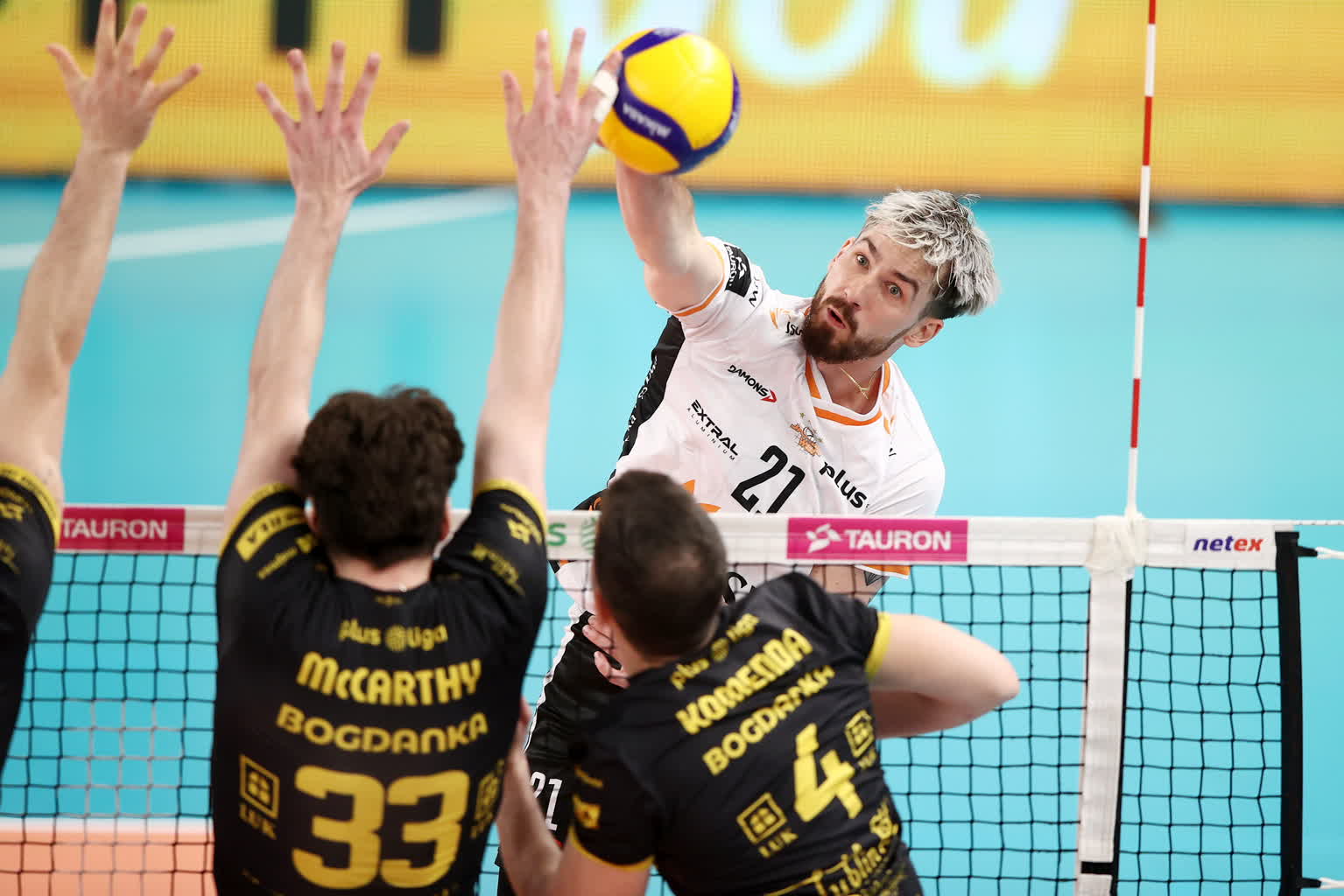 Świetny mecz lubelskich siatkarzy. Bogdanka LUK o krok od finału! 2 25418456.jpg