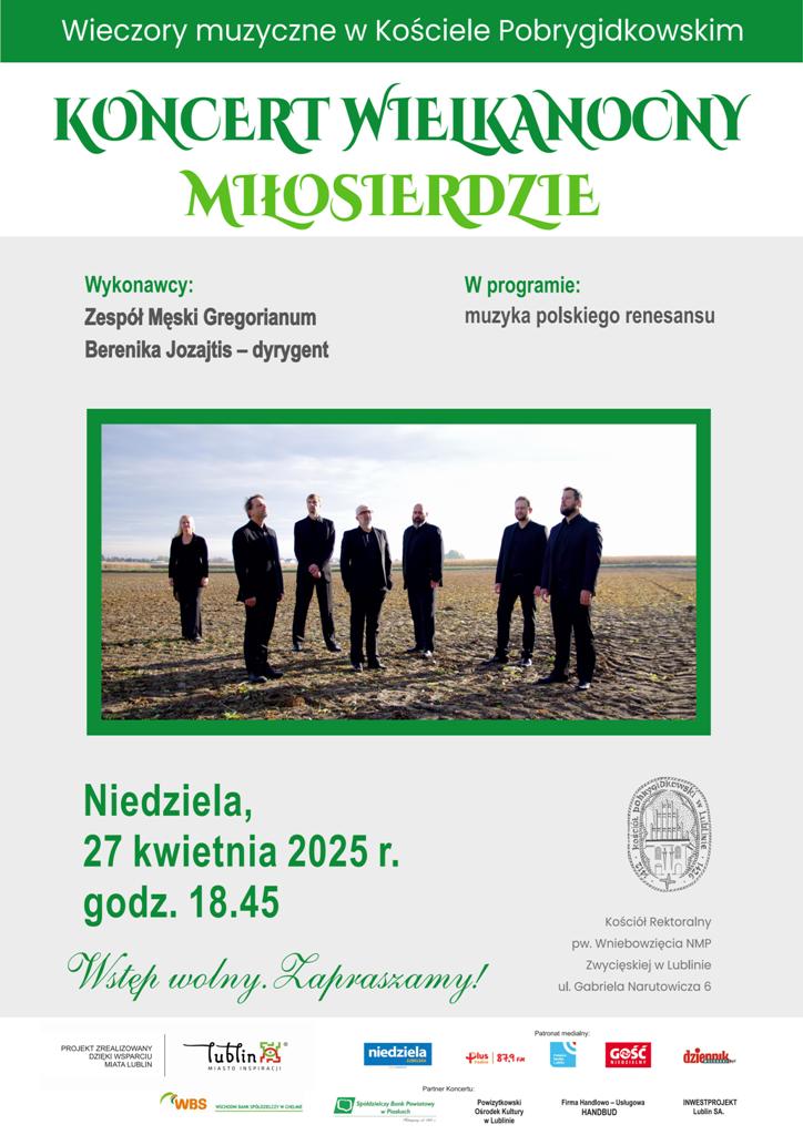 KONCERT MILOSIERDZIE 27.04.2025 r