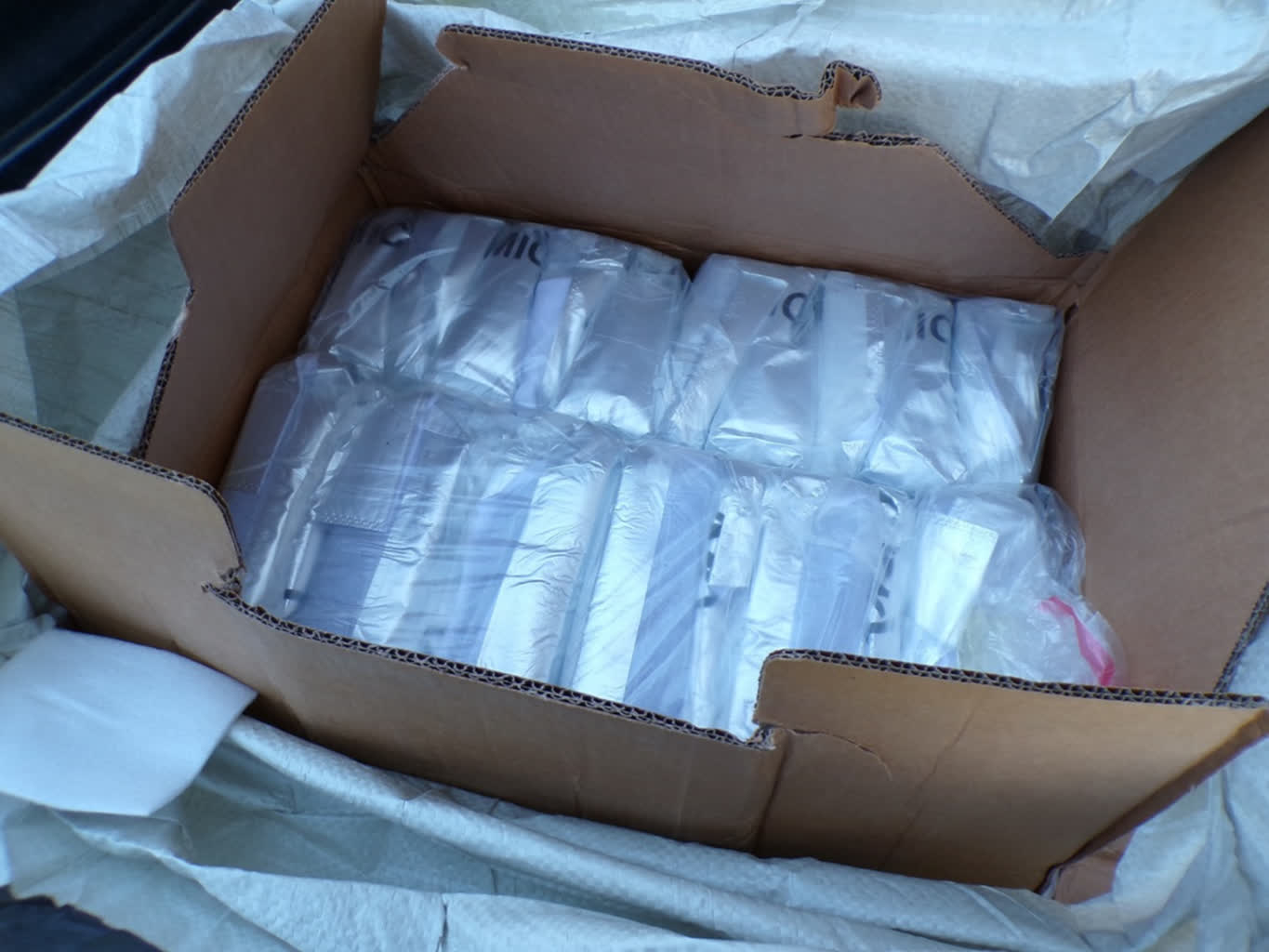 Z Chin do Ukrainy. Transport podrobionych torebek zatrzymany 2 20250516_podrobione_torebki (2).JPG