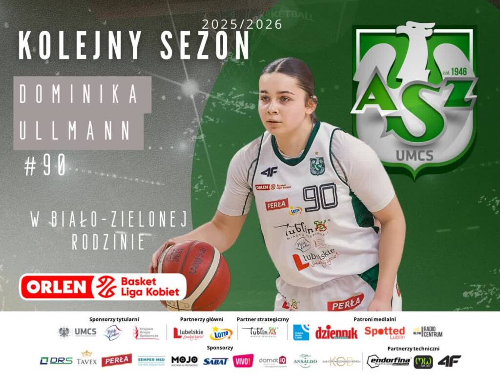 Koszykówka: Dominika Ullmann na dłużej w drużynie AZS-u UMCS-u Lublin 1 500343598 1105962028238886 3898735991605050782 n 2025 05 28 151930