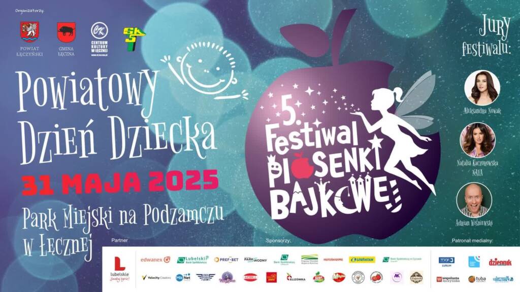 Bajkowe piosenki zabrzmią w Łęcznej 1 bajkowy 2025 05 31 113638