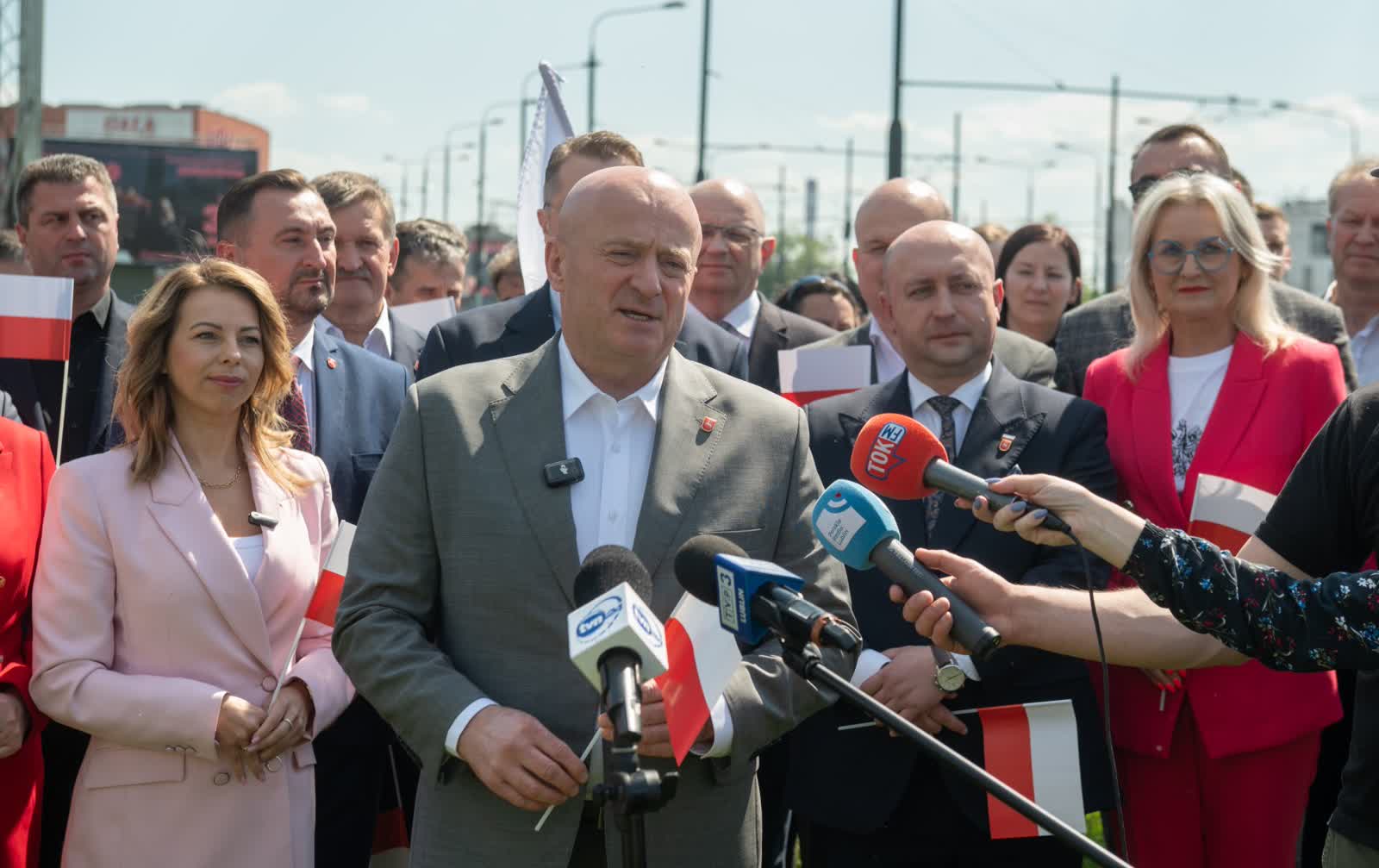 Karol Nawrocki na Lubelszczyźnie. Politycy PiS apelują do wyborców 4 DSC_1676.jpg