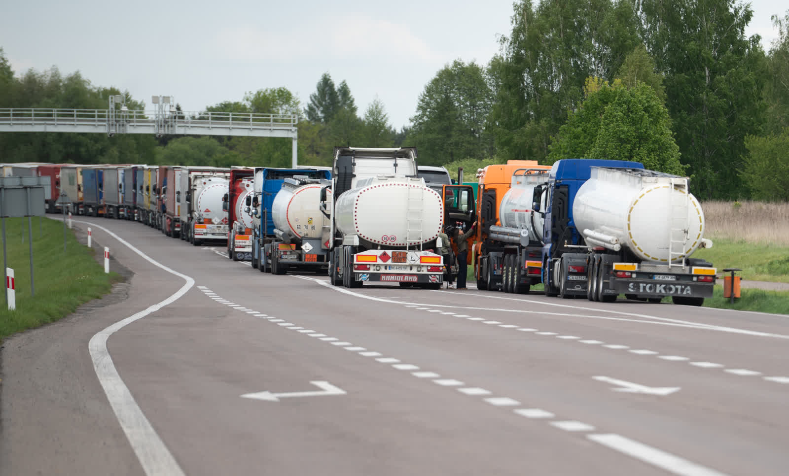 Drugi dzień protestu przewoźników. Dlaczego zdecydowali się na to właśnie teraz? 2 DSC_4908.jpg