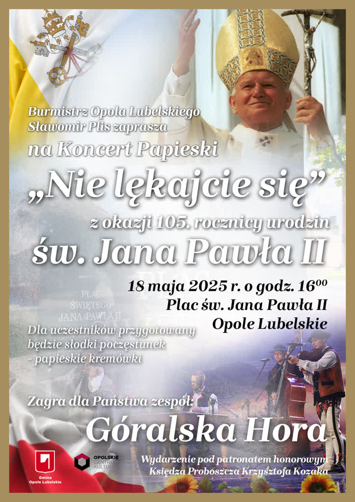 Pamięci Jana Pawła II. Dwa koncerty w regionie 3 jp2-plakat.jpg