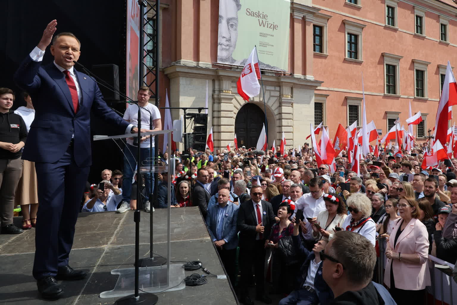 "Marsz za Polską" Karola Nawrockiego w Warszawie 3 mid-25525508.jpg