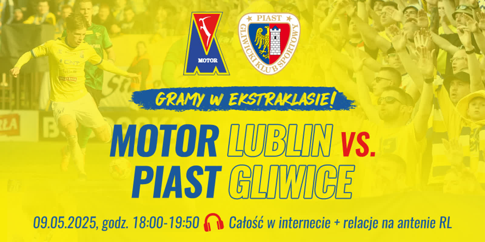 Transmisja meczu Motor Lublin – Piast Gliwice [LIVE]