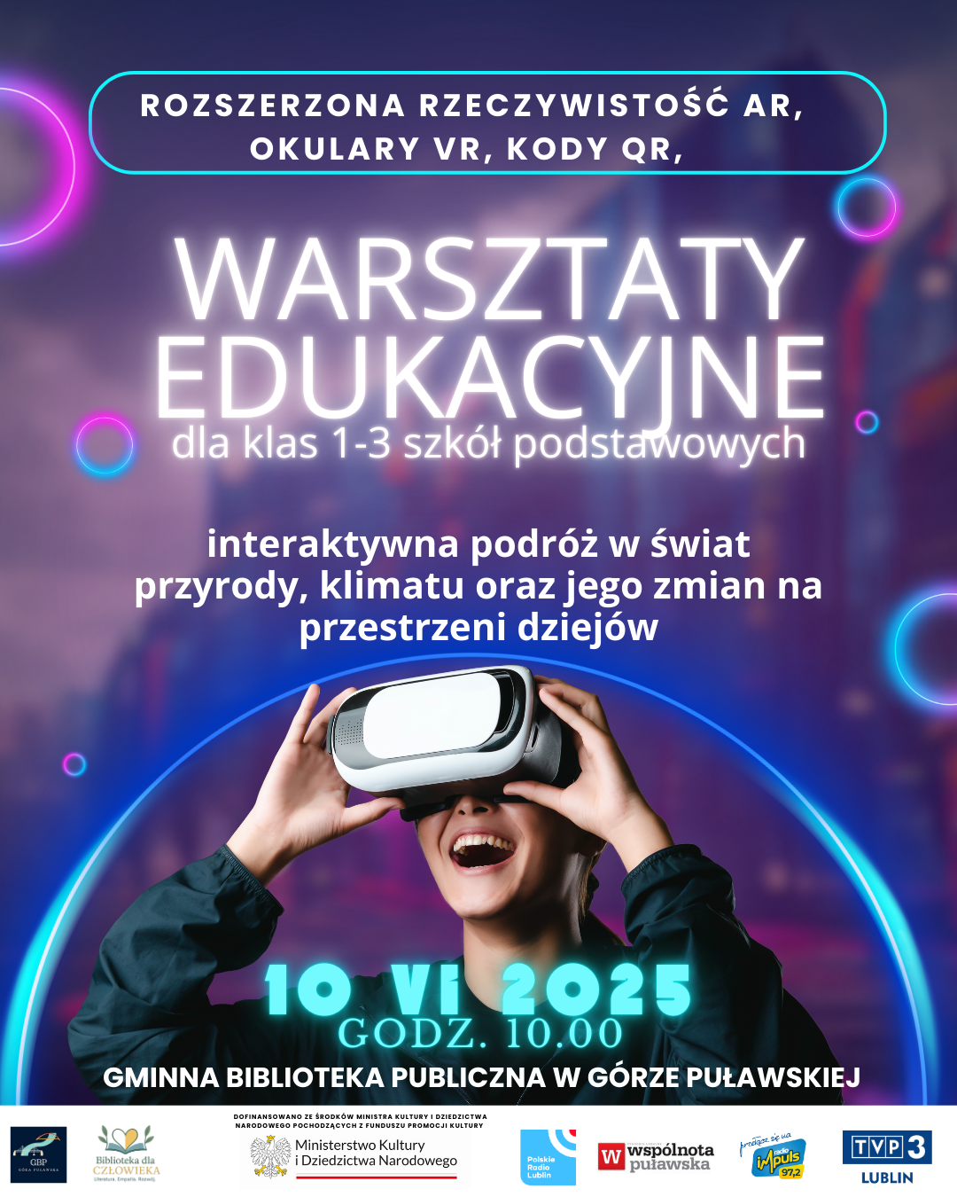 Ekologiczne warsztaty edukacyjne z wykorzystaniem nowoczesnych technologii 7 warsztaty edukacyjne