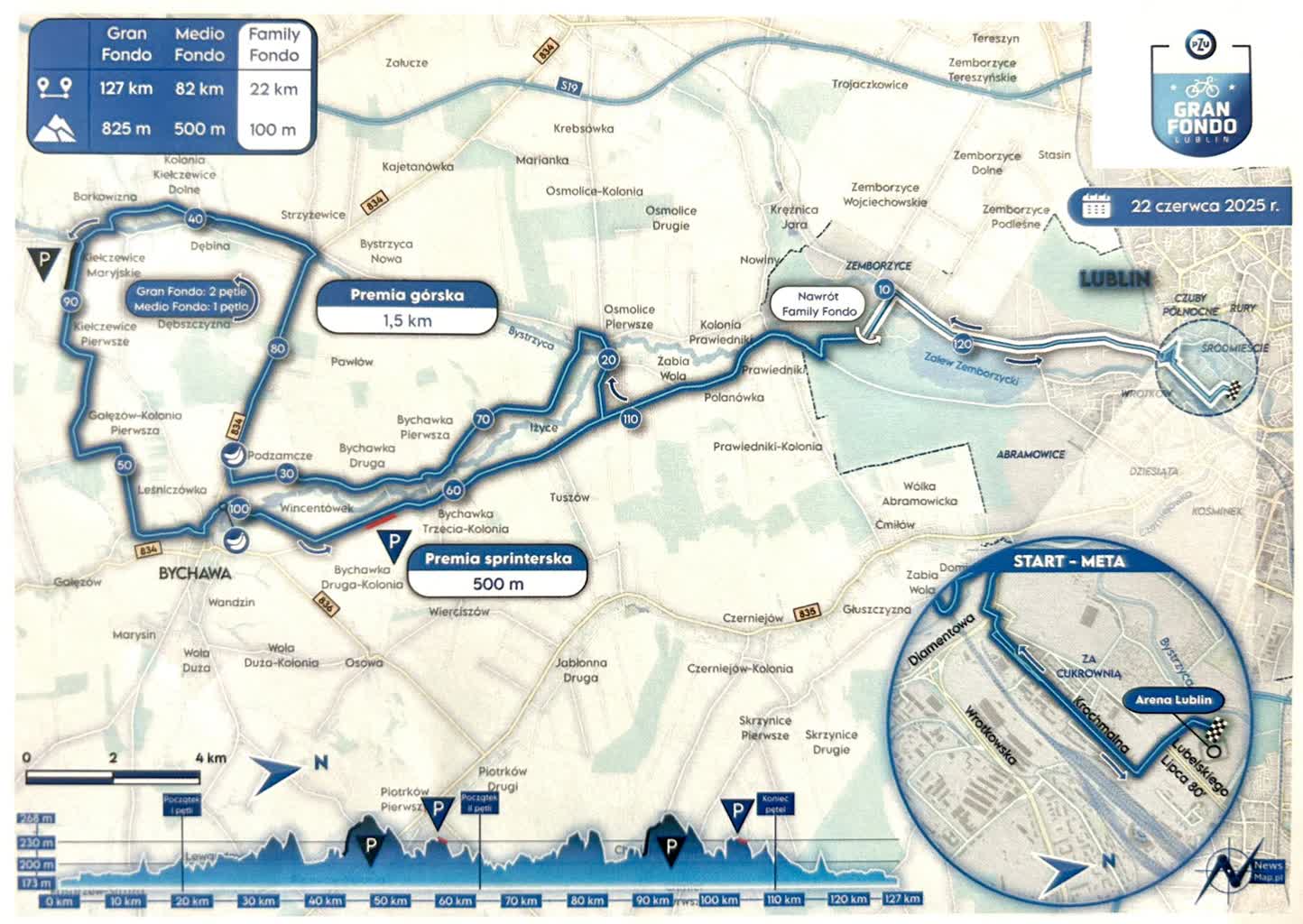 Gran Fondo. Kolarski wyścig w Lublinie 2 508802929_1291056433023548_7117348200668208675_n.jpg