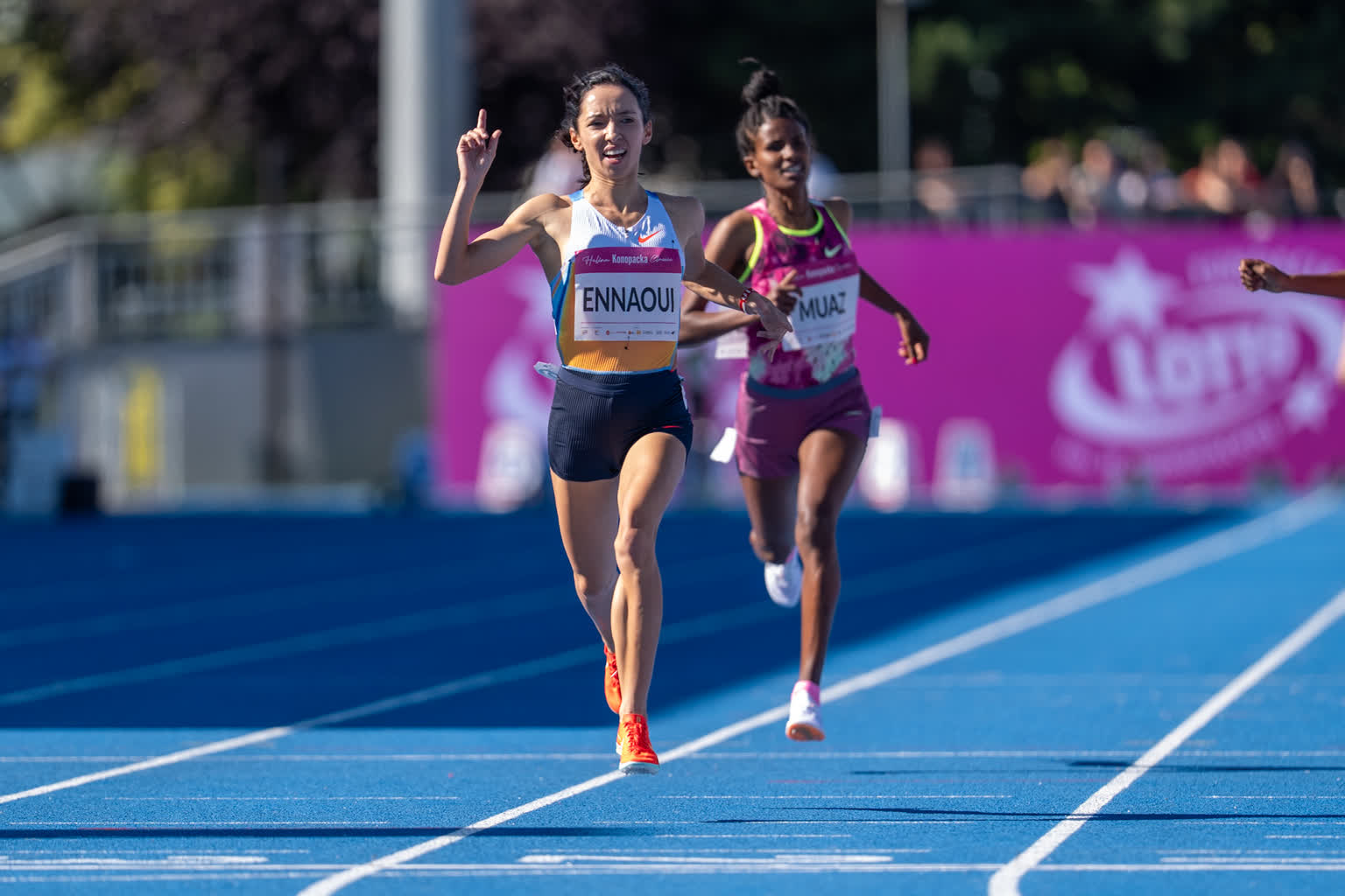 Mityng lekkoatletyczny w Warszawie: wygrana zawodniczki AZS UMCS 2 510836292_1300234908125909_3185959389187902714_n.jpg