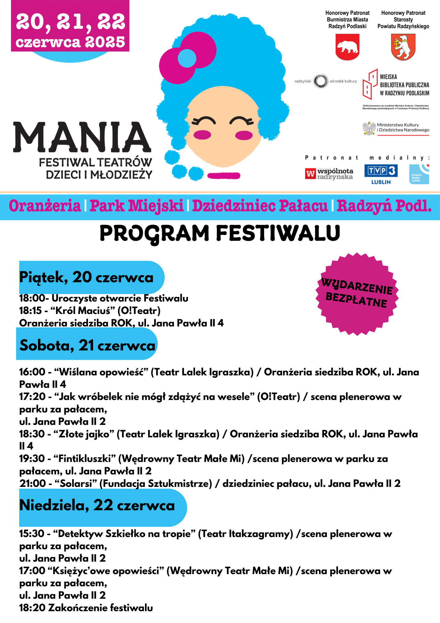 Black and Pink Kids Summer Camp Flyer 2