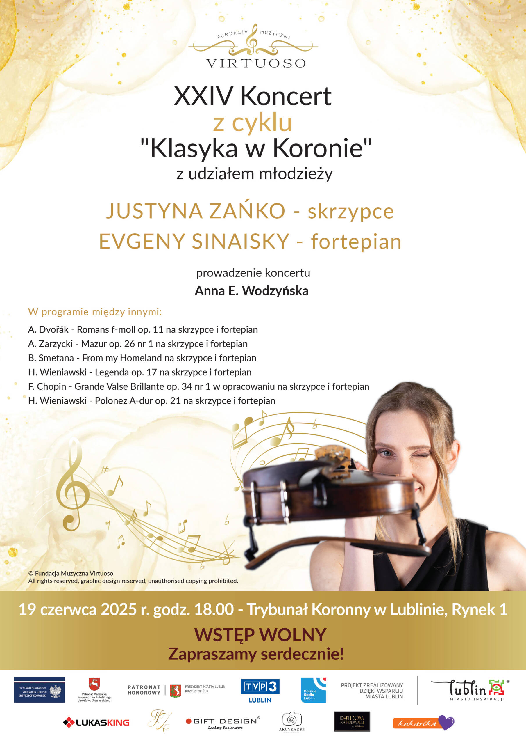 Program koncertu Klasyka w Koronie scaled