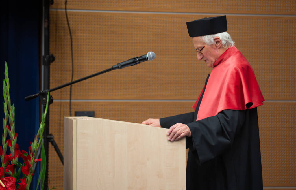 Uroczystość nadania tytułu doktora honoris causa prof. dr. hab. Krzysztofowi Meyerowi 1 dsc 4487 2025 06 26 174017