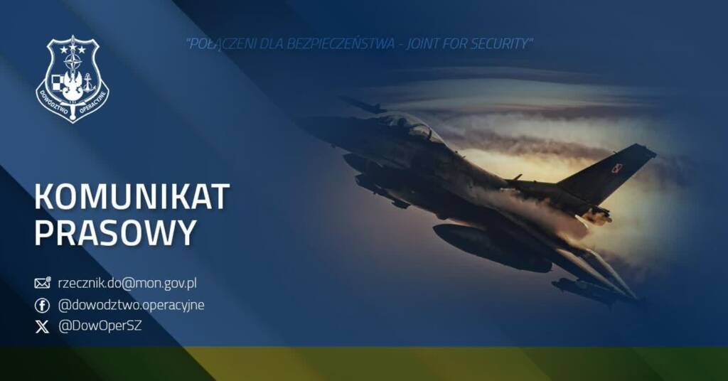 Wojsko polskie zakończyło operację w przestrzeni powietrznej w związku z atakami Rosjan w Ukrainie 1 gs wf7wwcaij lr 2025 06 09 073101
