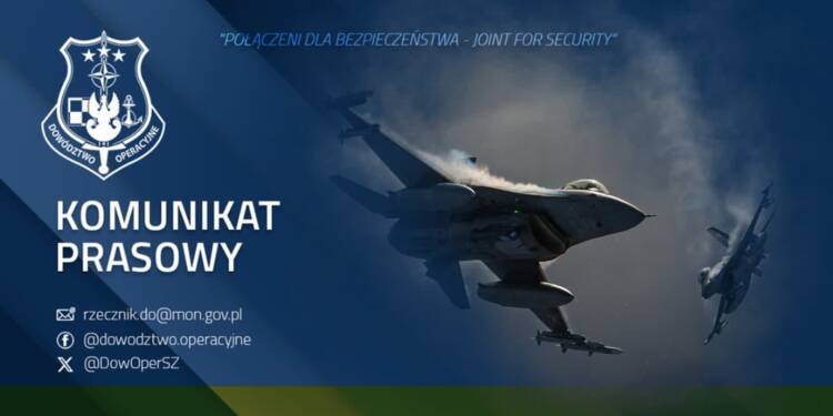 Zakończyła się aktywność polskiego i sojuszniczego lotnictwa w związku z atakami Rosjan w Ukrainie 1 gulh uzxaaatpgn 2025 06 29 074948