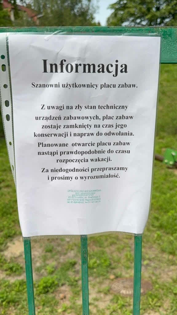 Dziecięcy strajk. Co dalej z placem zabaw? 2 plac 2.png