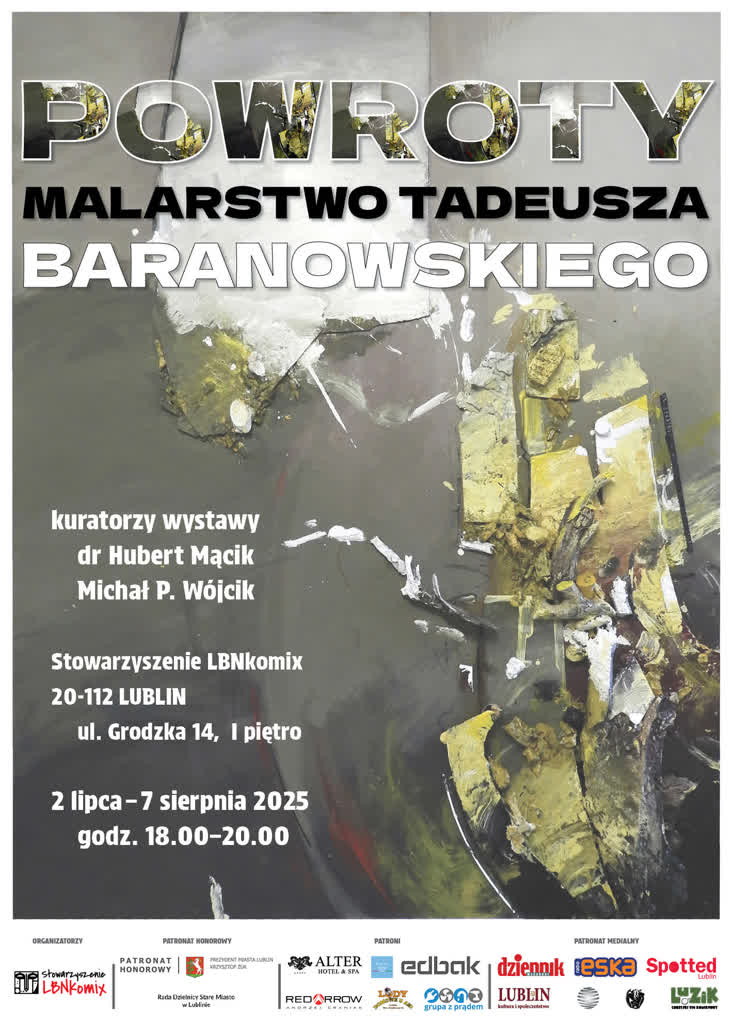 Mistrz komiksu powraca z malarstwem. Wystawa Tadeusza Baranowskiego w Lublinie 2 powroty.jpg