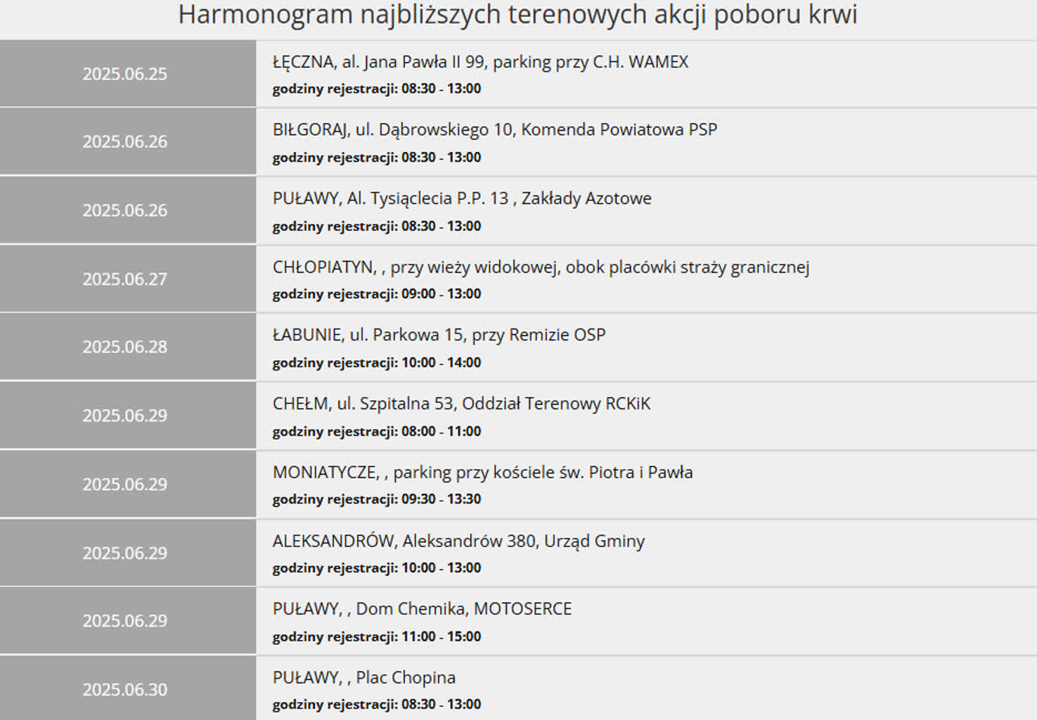 Przybywa honorowych krwiodawców! Dyrektor RCKiK w Lublinie: To bardzo dobra tendecja! 2 zdj.png