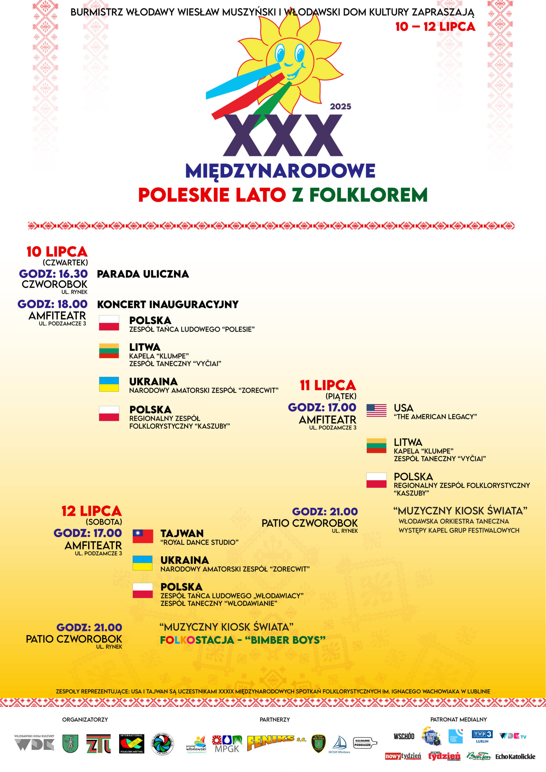 PLAKAT miedzynarodowe poleskielato z fiolklorem XXX 01 scaled