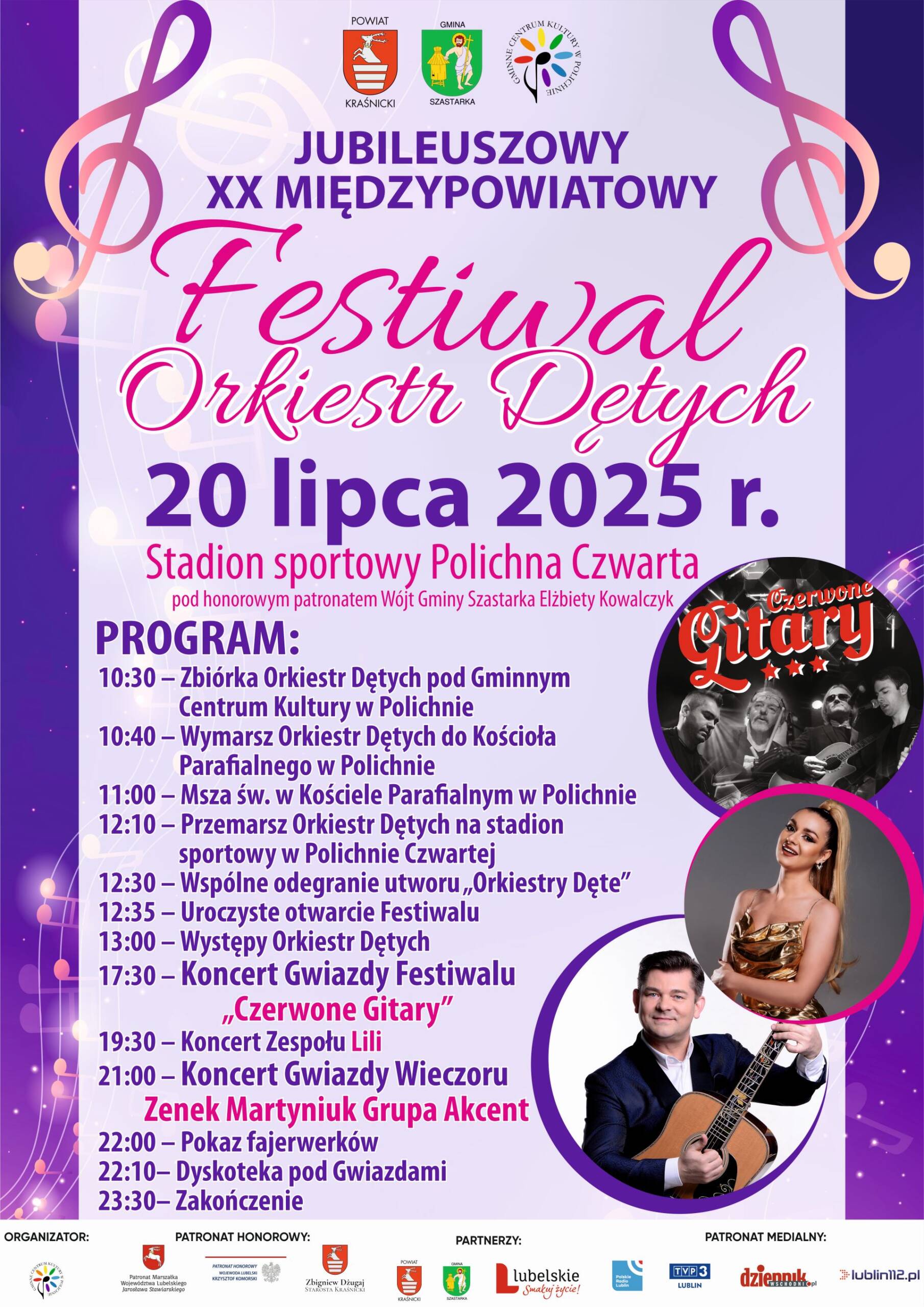 XX Międzypowiatowy Festiwal Orkiestr Dętych w Polichnie 7 XX Miedzypowiatowy Festiwal Orkiestr Detych Polichna 2025 scaled