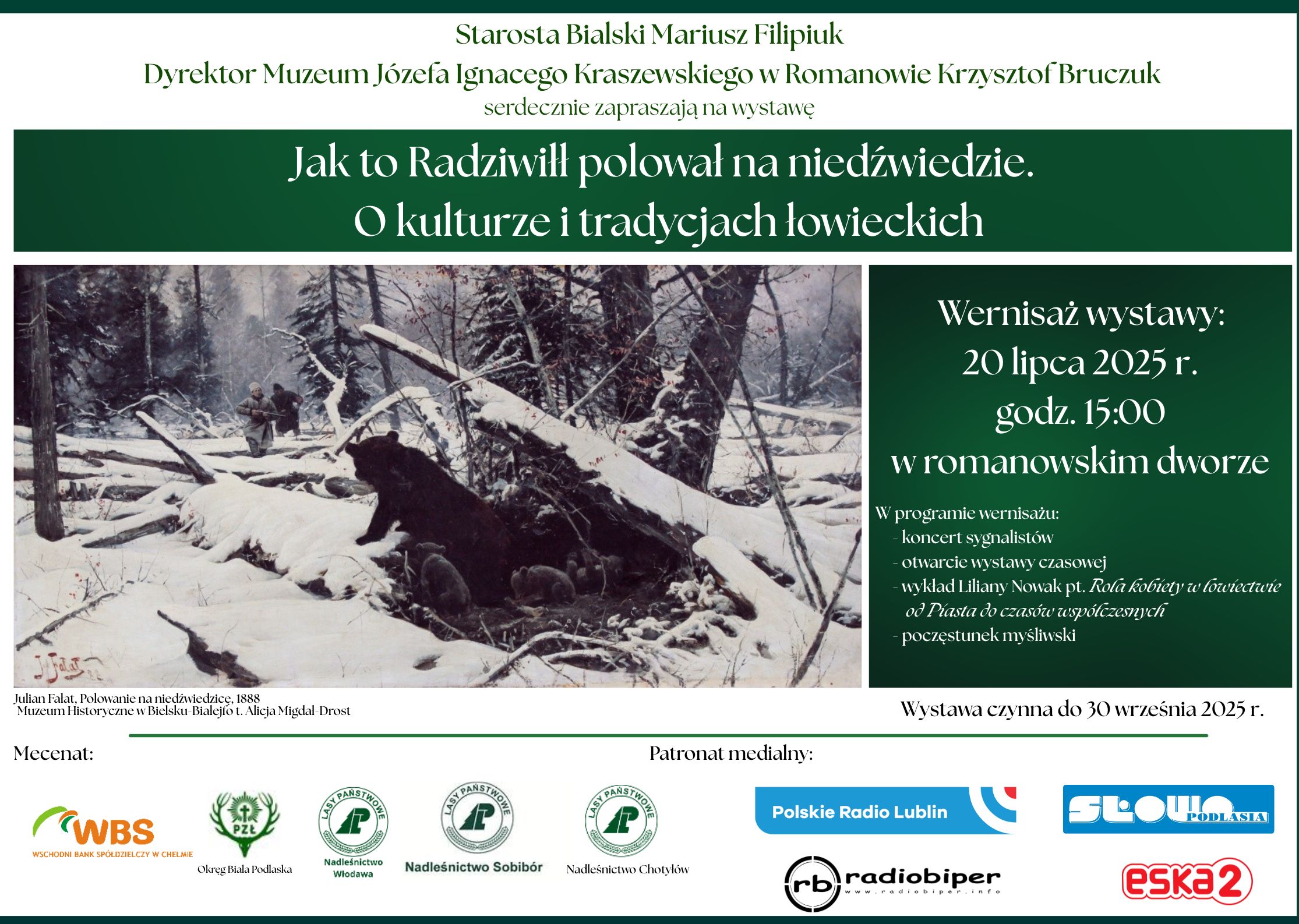 Zaproszenie na wystawe do Romanowa