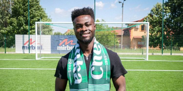 Ghański skrzydłowy w Chełmiance 1 chelmianka 2025 07 01 095743