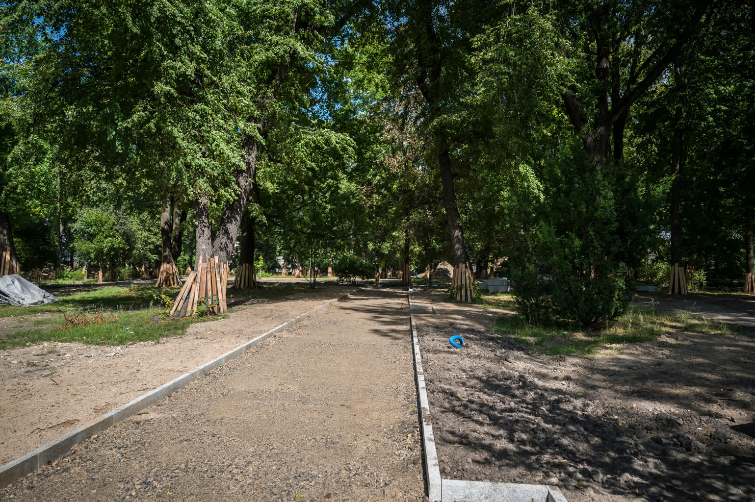 Nowe życie Parku Bronowice. Trwa rewitalizacja zielonego serca dzielnicy 2 Park Bronowicki w trakcie prac_fot. Miasto Lublin (2).jpg