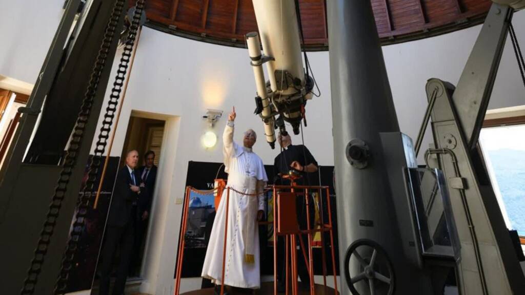 wizyta papieza leona xiv w watykanskim obserwatorium astronomicznym 20 lipca 2025 r. 2025 07 31 211104