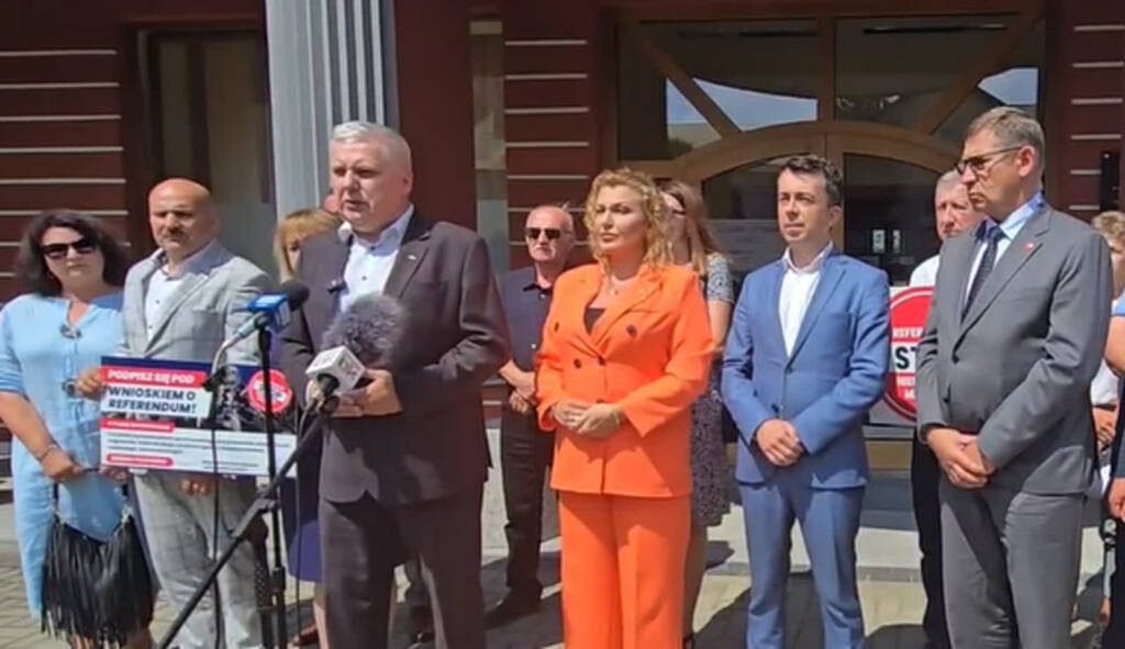 Wniosek o referendum ws. nielegalnej migracji. Poseł PiS o zbiórce podpisów 1 zielinski 2025 07 07 152652