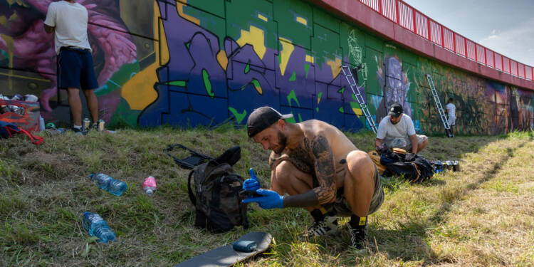 Lublin na nowo malowany. Graffiti z całego świata na Meeting Of Styles 1 19 kinga hendzel 2025 08 04 191450