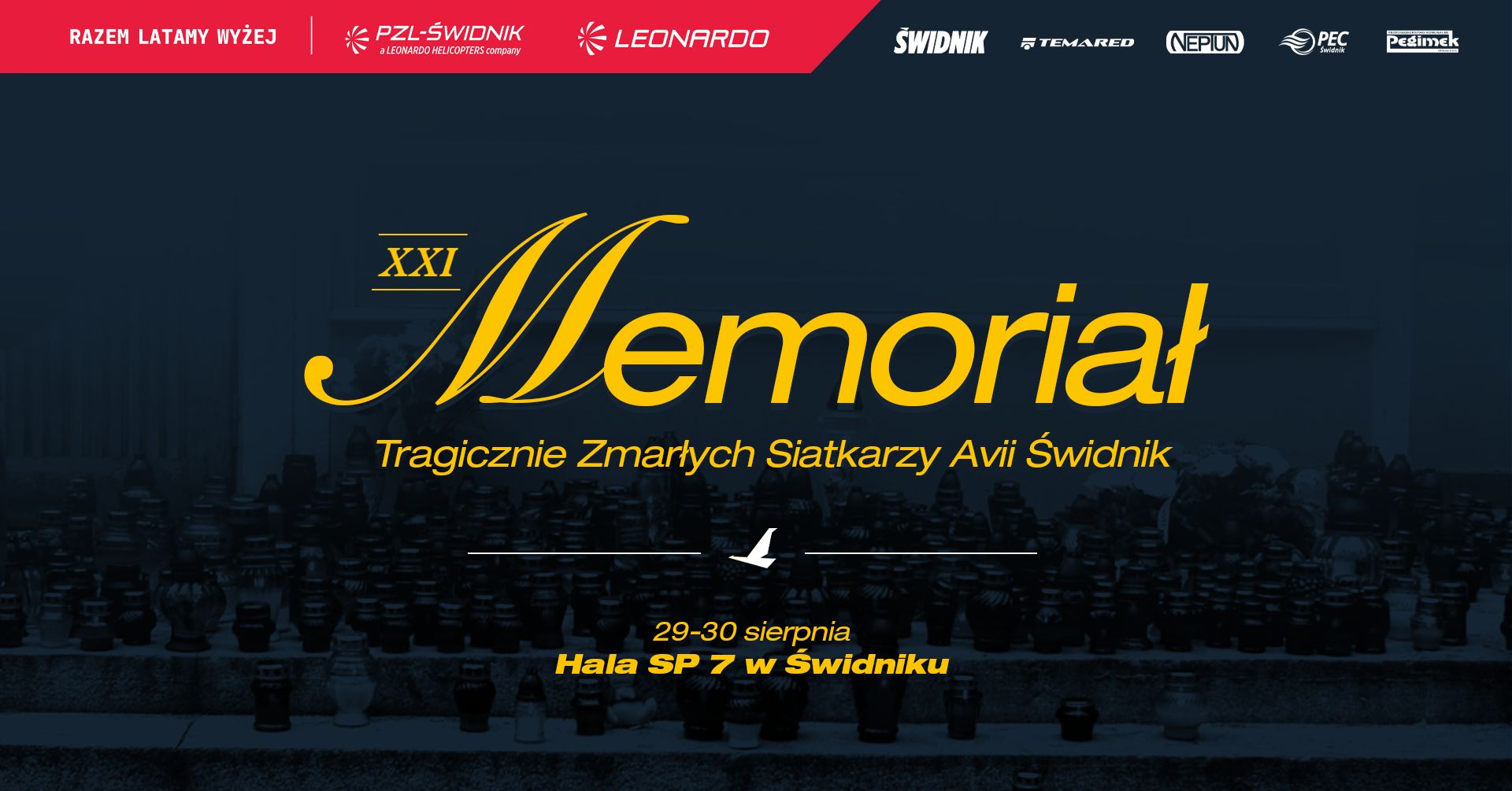 Świdnik: memoriał tragicznie zmarłych siatkarzy Avii