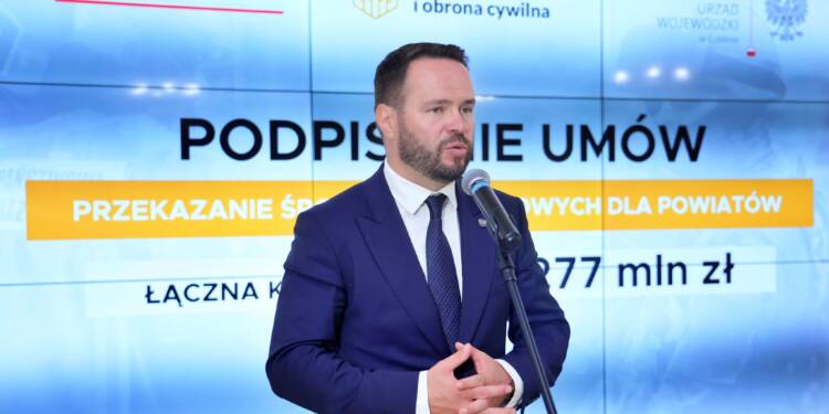 277 mln na ochronę ludności dla lubelskich samorządów 1 540330551 1094845402835492 1668913030637527088 n