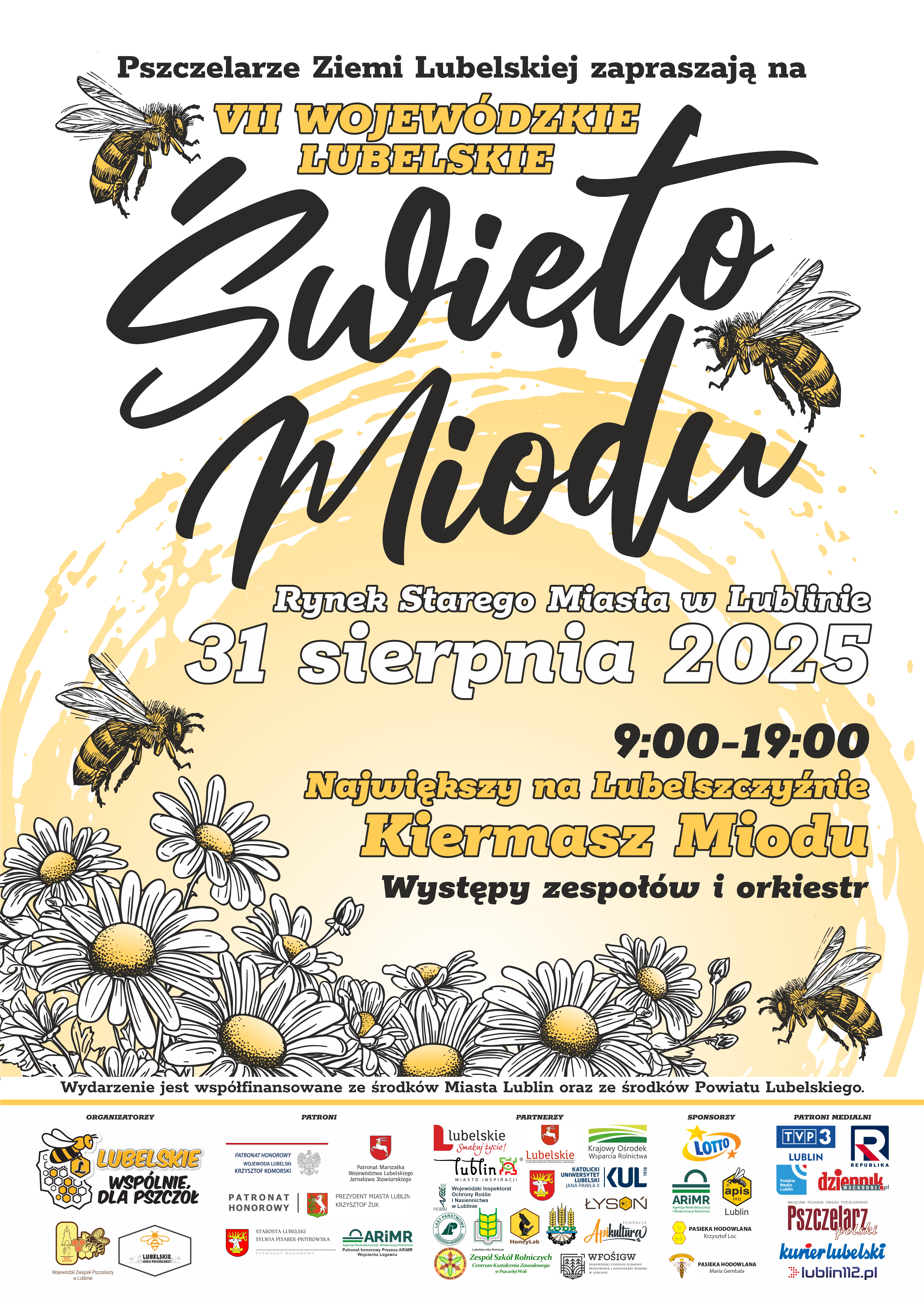 Plakat VII Wojewodzkie Swieto Miodu