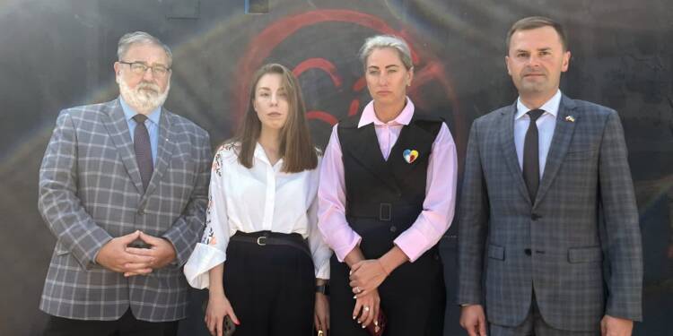 Powstał z wdzięczności dla Polski. Lubelski mural zniszczony 1 mural1 2025 08 05 135754