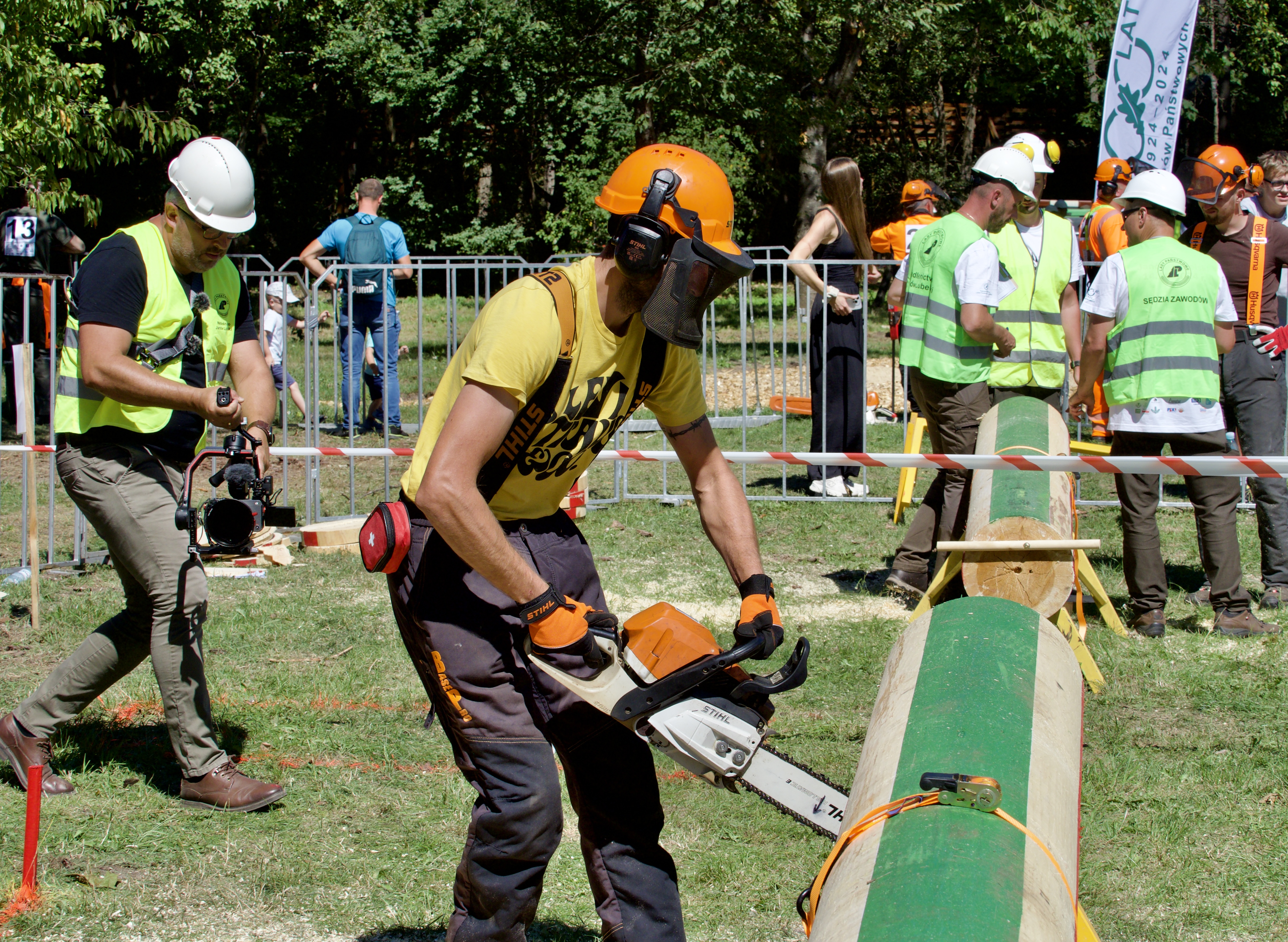 „Starcie tytanów” i „Siekierezada”. Widowiskowe zawody w międzynarodowym standardzie