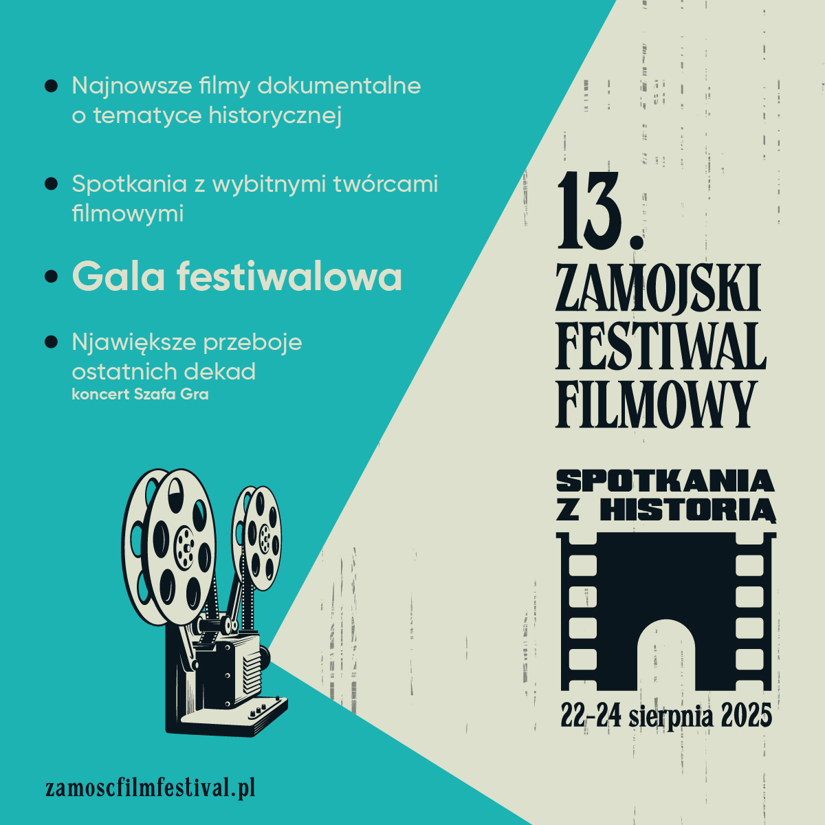 13. Zamojski Festiwal Filmowy „Spotkania z historią” 7 post 1200x1200 1