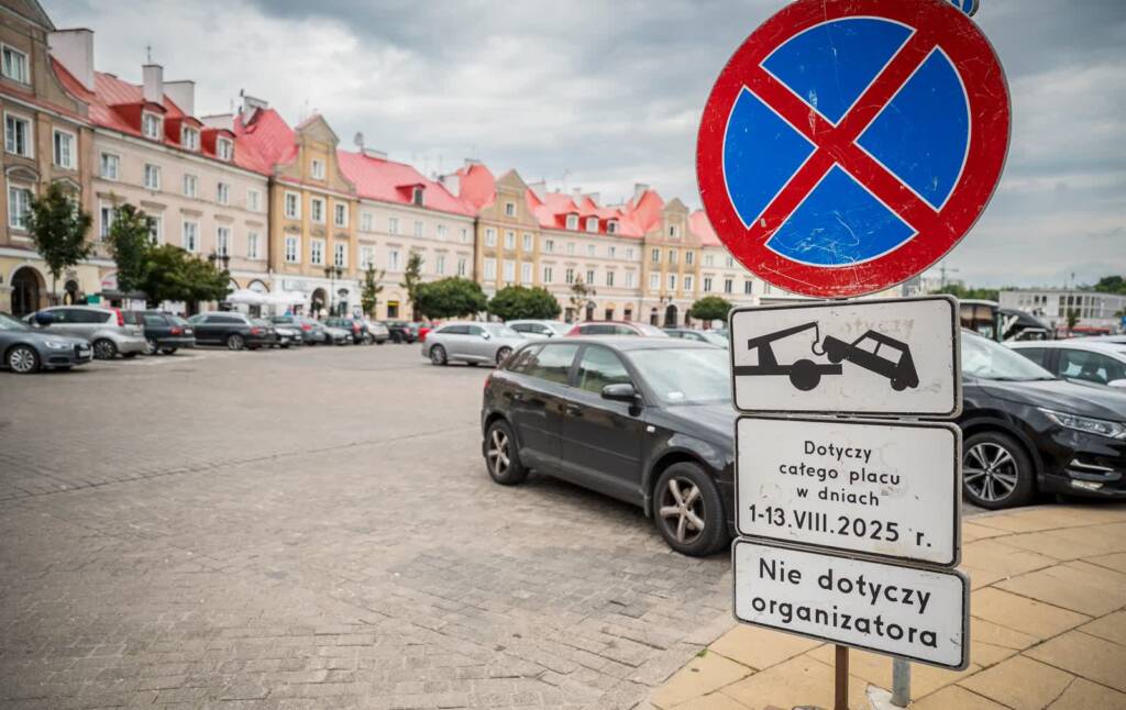 Zamknęli ważny plac. Gdzie teraz można parkować? 1 zamkowy 2025 08 01 070346