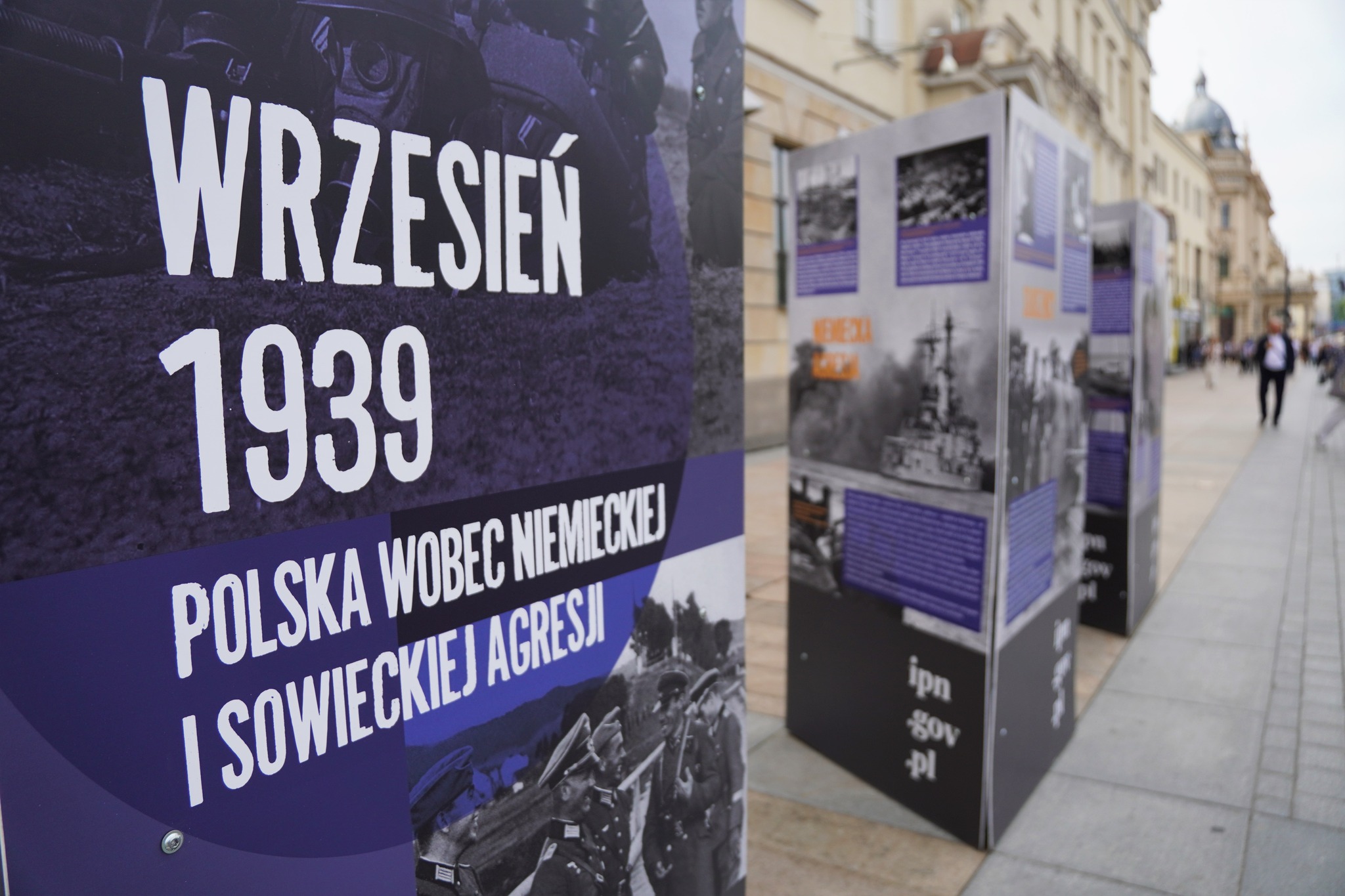 Mija 86 lat od wybuchu II wojny światowej. Wystawa IPN na placu Litewskim [ZDJĘCIA]