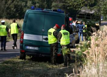Żandarmeria Wojskowa w podlubelskiej miejscowości. Trwają poszukiwania szczątków rakiety 8 546589825 1235382925294835 388152439440890690 n