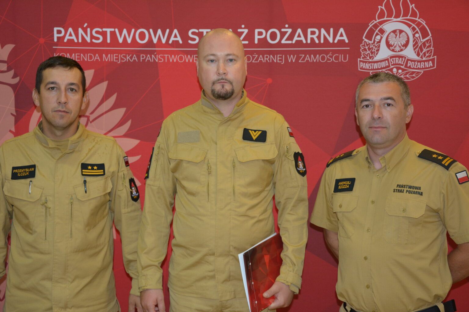 Strażak z Zamościa wyróżniony za ratunek dziecka nad zalewem
