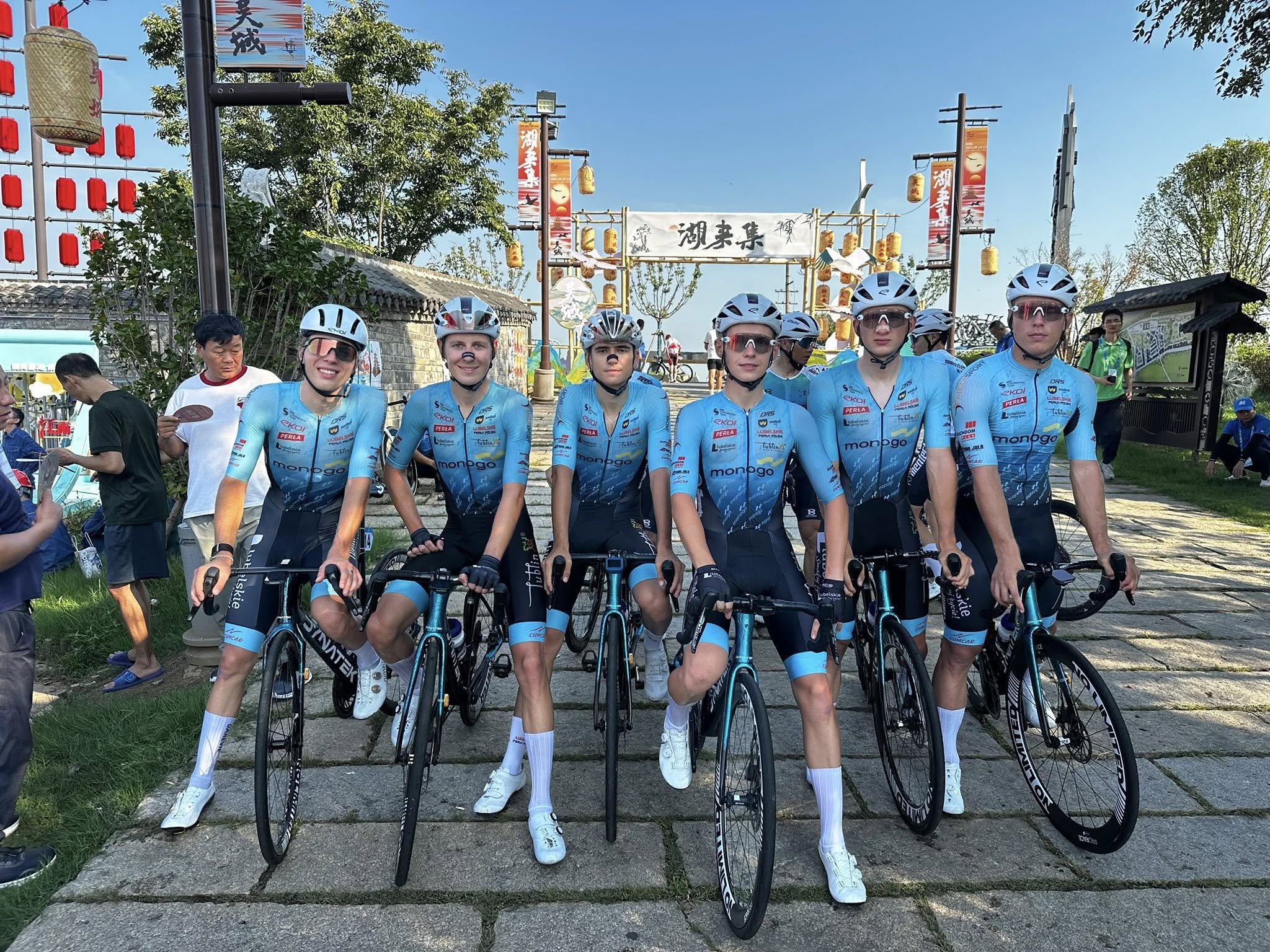 Lubelscy kolarze po 2. etapie Tour of Poyang Lake