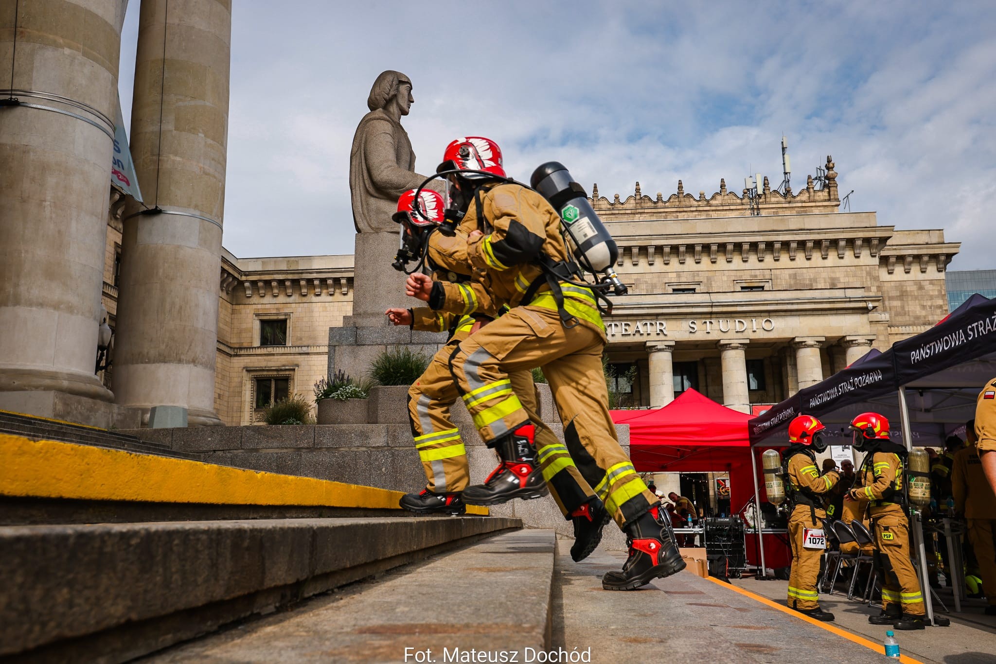 Biegiem po schodach. Lubelscy strażacy na ogólnopolskich zawodach